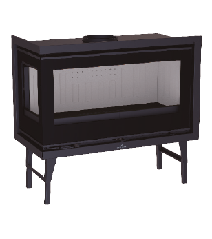 Krbová vložka BRONPI CAIRO 110 levé prosklení - firetek, 15 kW