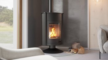 HS FLAMINGO krbová kamna MASTERFLAMME Grande II - černá