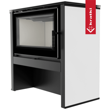 KRATKI krbová kamna JUNO 12 bílý