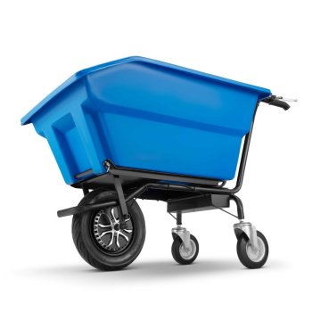 Higher KEA-230 Elektrické kolečko s plastovou korbou 300 L / 300 kg