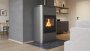 HS FLAMINGO krbová kamna AQUAFLAM 25 s výměníkem automatická regulace šedá
