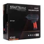Kraft&Dele KD1432 pneumatický rázový utahovák 1900Nm