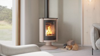 HS FLAMINGO krbová kamna MASTERFLAMME Piccolo II - krémová