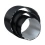 Flexibilní potrubí ALUDAP D 125/3 m - černé