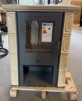 FLAMA kachlová kamna ELDUR ECO - cappuccino - II. Jakost