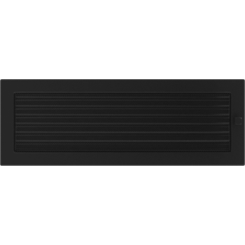 Krbová mřížka 17x49 BASIC černá s žaluzií