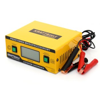 Kraft&Dele KD1919 mikroprocesorová nabíječka 10A 6/8/12/14/16/24V LCD