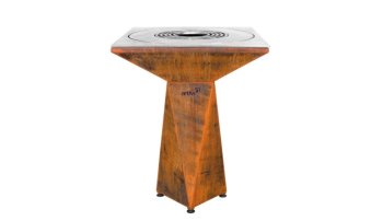 ARTISS Zahradní gril G1 BASIC Corten s deskou z nerezové potravinářské oceli