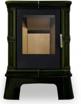 Kachlová kamna NORDflam FROVI, 5 kW, zelená