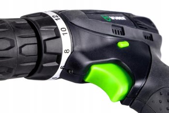 WUBER Aku šroubovák 18V + 2 baterie, nabíječka, příslušenství W52001