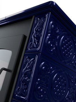 HS FLAMINGO kachlová kamna BALI - modrá