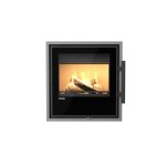 Krycí rámeček krbové vložky FLAMINGO S5, 20 mm, šedý