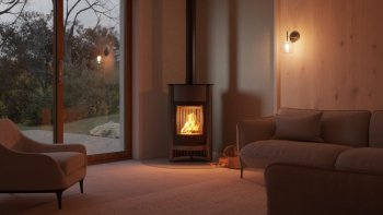 HS FLAMINGO krbová kamna MASTERFLAMME Grande I - šedá