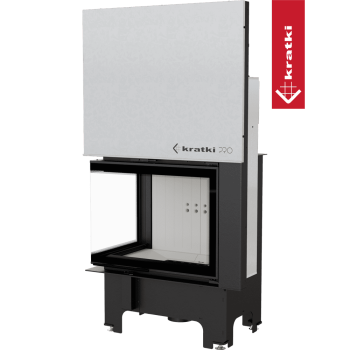 KRATKI krbová vložka VN 700/480, pravé prosklení s výsuvem