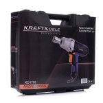 Kraft&Dele KD1796 1/2" elektrický rázový utahovák se 4 nástavci