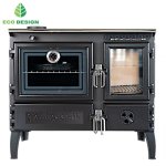 CALISKAN sporák na tuhá paliva GURMET 3D - levý