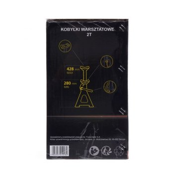 Kraft&Dele KD3182 Podpěry pod auto 2T 280-428 mm