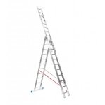 VENBOS Trojdílný žebřík PROFI 3811 3x11