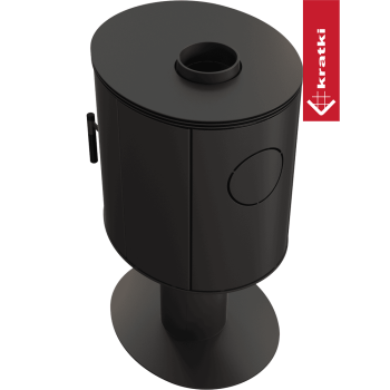 KRATKI krbová kamna KOZA ORBIT - černá