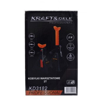 Kraft&Dele KD3182 Podpěry pod auto 2T 280-428 mm