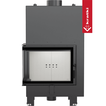 KRATKI Krbová vložka MBZ PW 13 BS s výměníkem, levé prosklení