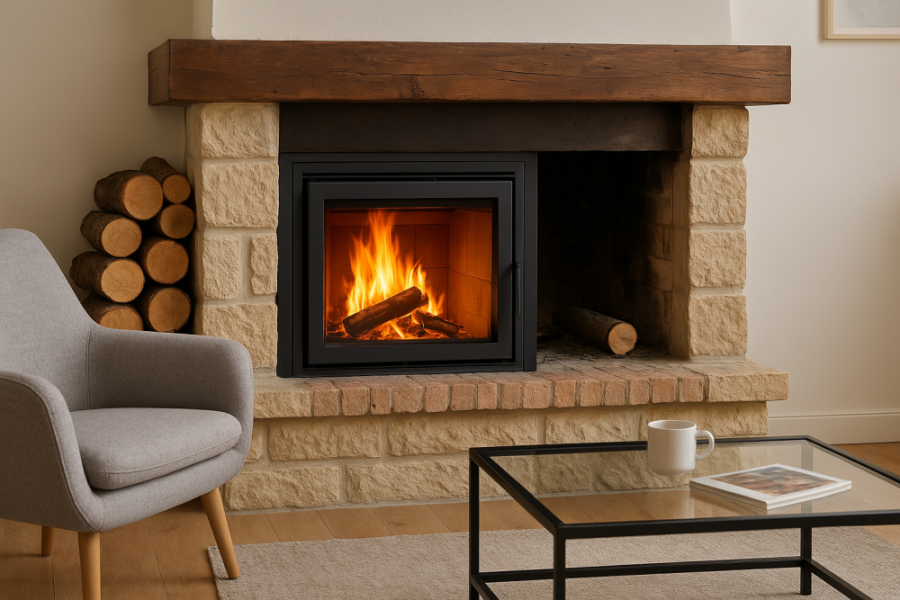 🔥 Přechod z otevřeného krbu na moderní krbovou vložku: Jak na to a co získáte 🔥