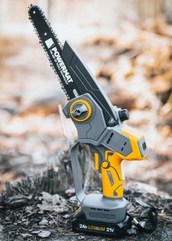 POWERMAT PM-MPA-2AHM Aku řetězová pila 21V 2Ah