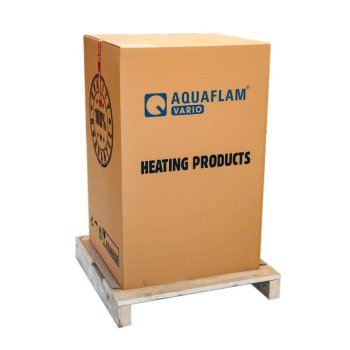 HS FLAMINGO krbová kamna AQUAFLAM VARIO SAPORO 11/7 kW - krémová - elektronická regulace