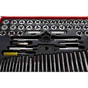 KRAFT&DELE Závitníky sada závitníků kufřík 60 ks KD10251