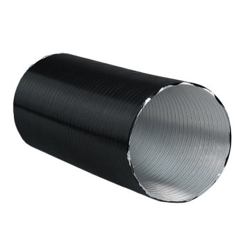 Flexibilní potrubí ALUDAP D 125/3 m - černé