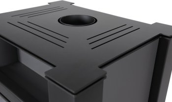 HS FLAMINGO krbová kamna AQUAFLAM VARIO LEND 11/7 kW - šedá - elektronická regulace