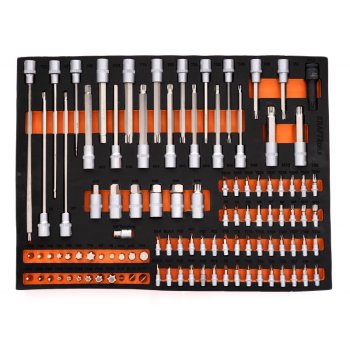 Kraft&Dele KD1067 Dílenský vozík s nářadím 258 ks