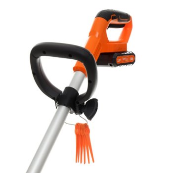 Kraft&Dele AKU vyžínač 18V 2Ah KD5122 s baterií a nabíječkou - II. Jakost