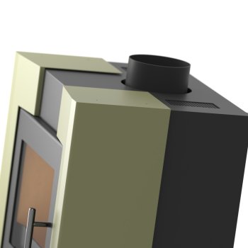 HS FLAMINGO krbová kamna ESPO II - olivová