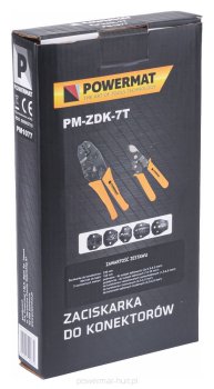 POWERMAT PM-ZDK-7T Krimpovací kleště 7v1