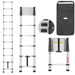 Teleskopický žebřík HIGHER ML-1026P, 1x9, délka 260 cm