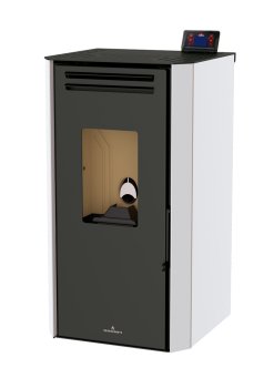 Peletová kamna Bronpi TINA, 6,3 kW, slonovina