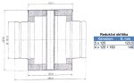 Rozbočovací skříňka 160/4x125 mm (krychle), pozink