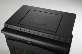 HAAS+SOHN krbová kamna ARKTIC 12 s plotýnkou černá