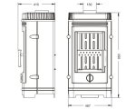 INVICTA krbová kamna CASSINE 6147-44