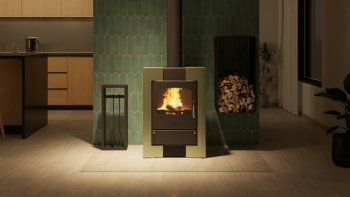 HS FLAMINGO krbová kamna ESPO I - olivová