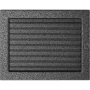 Krbová mřížka 22x30 BASIC staré stříbro s žaluzií