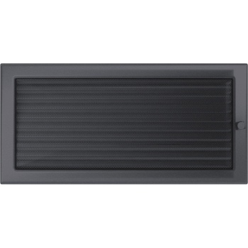 Krbová mřížka 22x45 BASIC grafitová s žaluzií