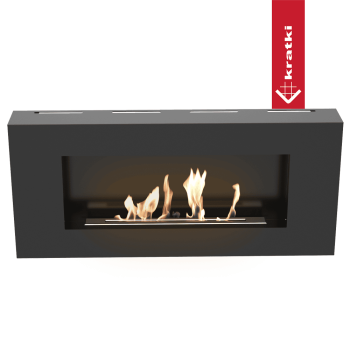 KRATKI Biokrb DELTA FLAT TÜV prosklený