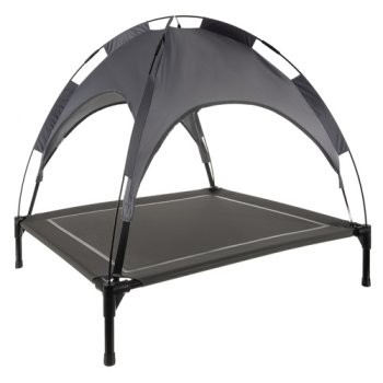 PURLOV 25428 Krytý pelíšek pro psa 90 x 90 x 70 cm