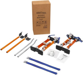 Montážní chůdy KRAFT&DELE KD5546, nastavitelné 45–76 cm