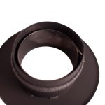 Kouřovod - redukce do keramického komína s růžicí 200mm/150mm/1,5mm - komín/kamna