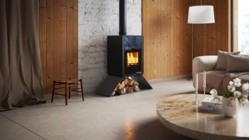 HS FLAMINGO krbová kamna DELUXE SENAI - šedá