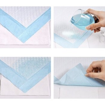 PURLOV 21601 Tréninkové absorpční podložky 60x60cm 100 ks + 30 sáčků