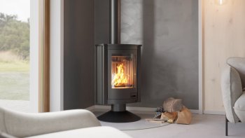 HS FLAMINGO krbová kamna MASTERFLAMME Piccolo II - černá